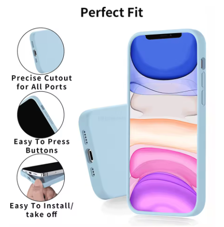 Liquid Silicone Case For Apple iPhone 15 16 14 13 12 11 Pro Max XS XR 16 14 Plus Phone Original Official Style Protective Cover