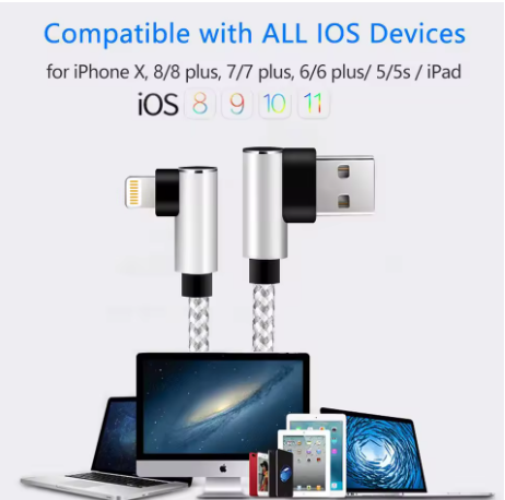 2pcs iPhone Charging Cable 10ft Braided Lightning Charger Cord Compatible with iPhone 14 13 12 11 Pro Max XS XR X 8 7 6 ipad